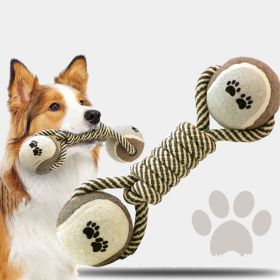 1pc Bone Shaped Cotton Rope Chew Toy