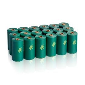 Poop Bags, 270 Ct, 13" x 9", Sturdy & Thick, Biodegradable HDPE Refill Rolls