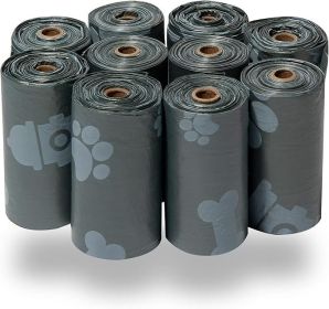 Dog Poop Bags W/ Dispenser for Waste Cleanup