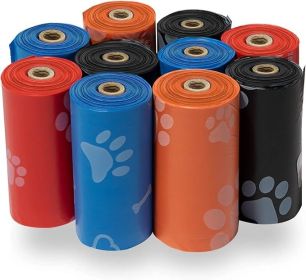 Dog Bags With Dispenser For Waste Cleanup