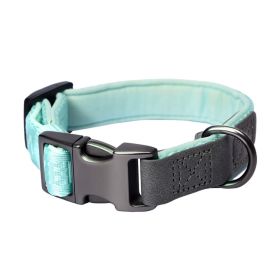 1" Heavy Duty Solid Collar, Neoprene Padded (Option: Mint Green-Small)