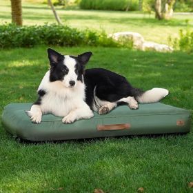 Medium Inflatable Bed Mat, Waterproof, Washable, Non-Slip (Option: GreenL)