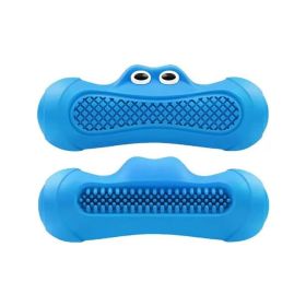 Crazy Monster Chew Toy For Small, Medium, and Large Dogs, Non-Toxic Rubber (Option: Blue)
