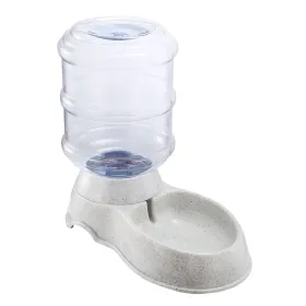 3.5L/1Gal Automatic Food/Water Dispenser (Option: Beige)