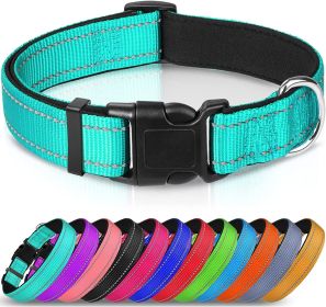 Reflective Collar For Medium Dogs; Soft Neoprene Padded, Breathable (Color: Gray, size: X-Small (Pack of 1))