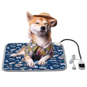 Electric Heating Pad For Dogs, Waterproof (Color: Blue, size: small)