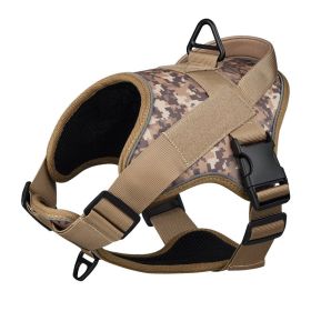 Reflective No-Pull Training Harness W/ Handle For Large Dogs (Specification (L * W): S, colour: red)