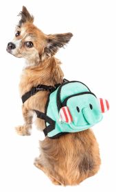 'Dumbone' Dual-Pocketed Harness W/ Backpack (size: medium)