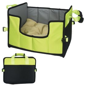 'Travel-Nest' Folding Travel Bed (Color: Green, size: large)