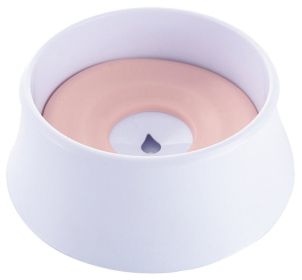 'Pud-Guard' Anti-Spill Floating Water and Food Bowl (Color: Pink)