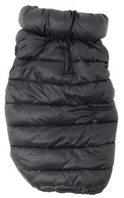 'Pursuit' Quilted Ultra-Plush Thermal Jacket (Color: Black, size: medium)