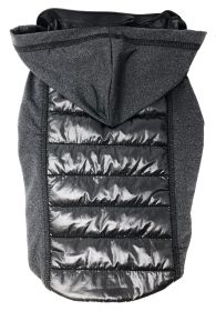 'Apex' Lightweight Hybrid Coat W/ Pop-Out Hood, 4-Season Stretch, Quick-Dry (Color: Black, size: X-Small)