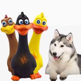 3pcs Latex Screaming Chicken Squeaky Chew Toy, Eco-Friendly (Option: 3pack)
